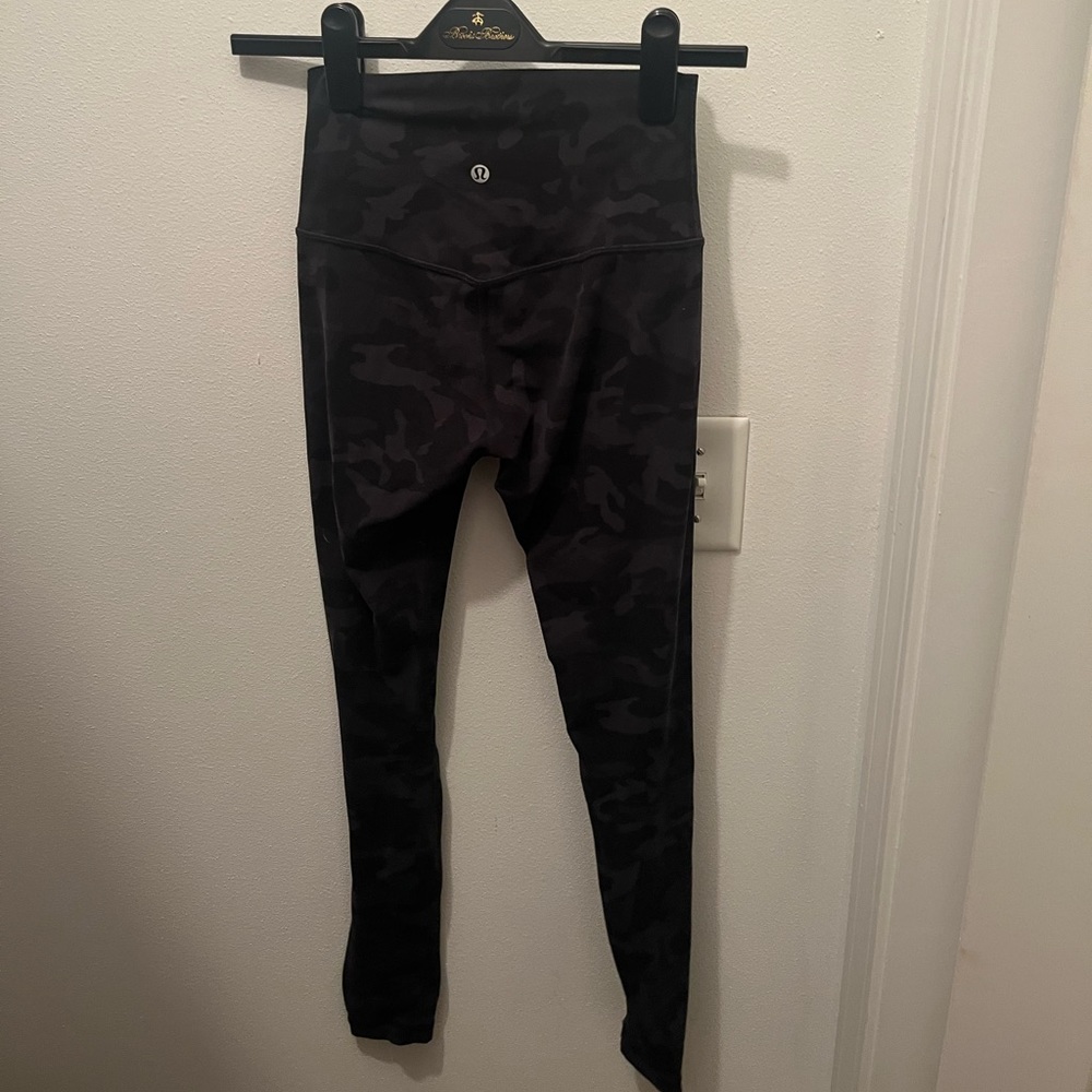 Lululemon align black camo leggings
